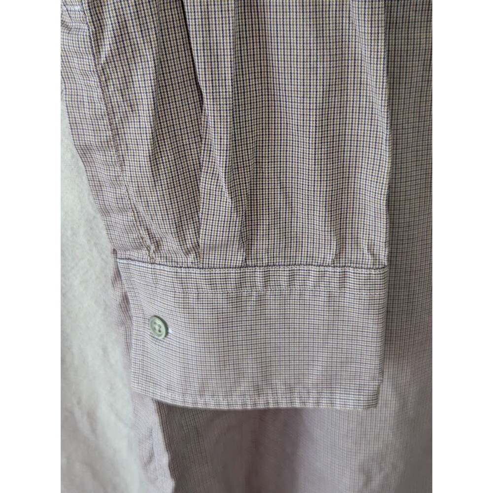 Men's Boss Hugo Boss Slim Fit Plaid Long Sleeve Button Up Shirt Size 2XL/XXL - Picture 6 of 11